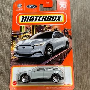 Matchbox 2021 Ford Mustang Mach-E Muscle Car MBX 70th Anniversary Mattel New